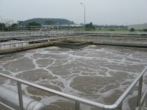 Bể điều hòa nước thải nhà máy sản xuất nước chấm, gia vị